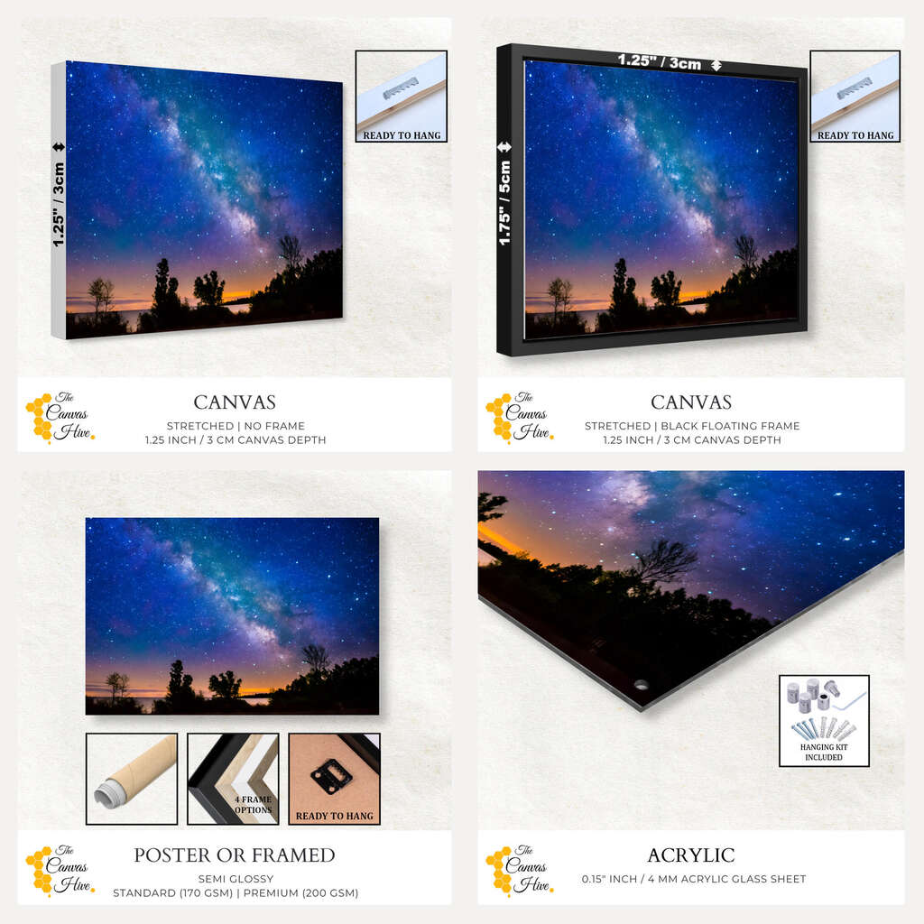 Celestial Symphony | Nature Wall Art Prints - The Canvas Hive