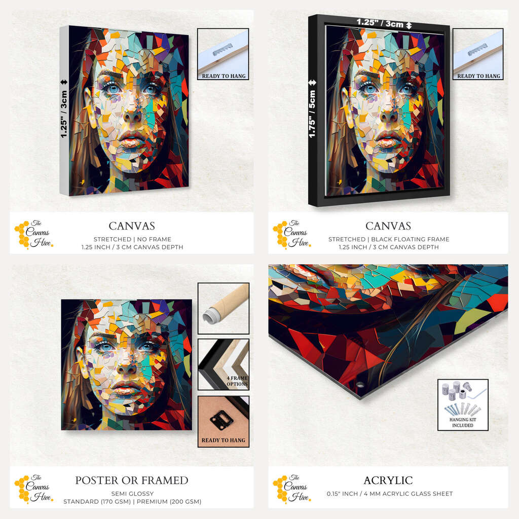 Colorful Innocence | Abstract Wall Art Prints - The Canvas Hive