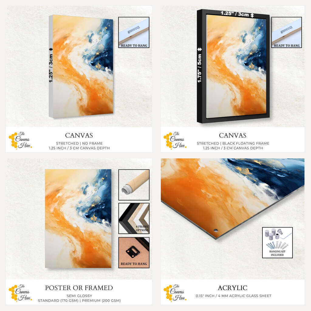 Ethereal Reverie | Abstract Wall Art Prints - The Canvas Hive