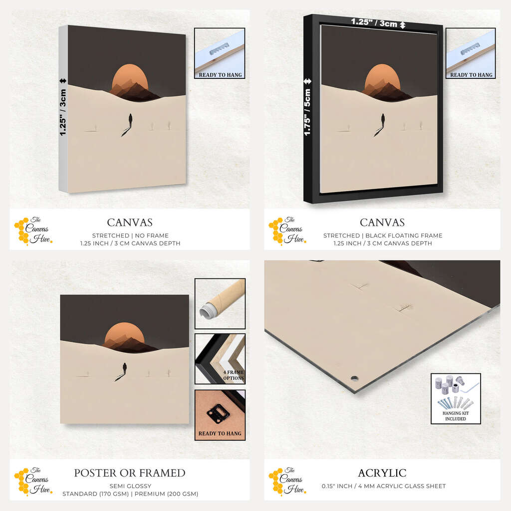 Exploring Otherworlds | Minimalist Wall Art Prints - The Canvas Hive