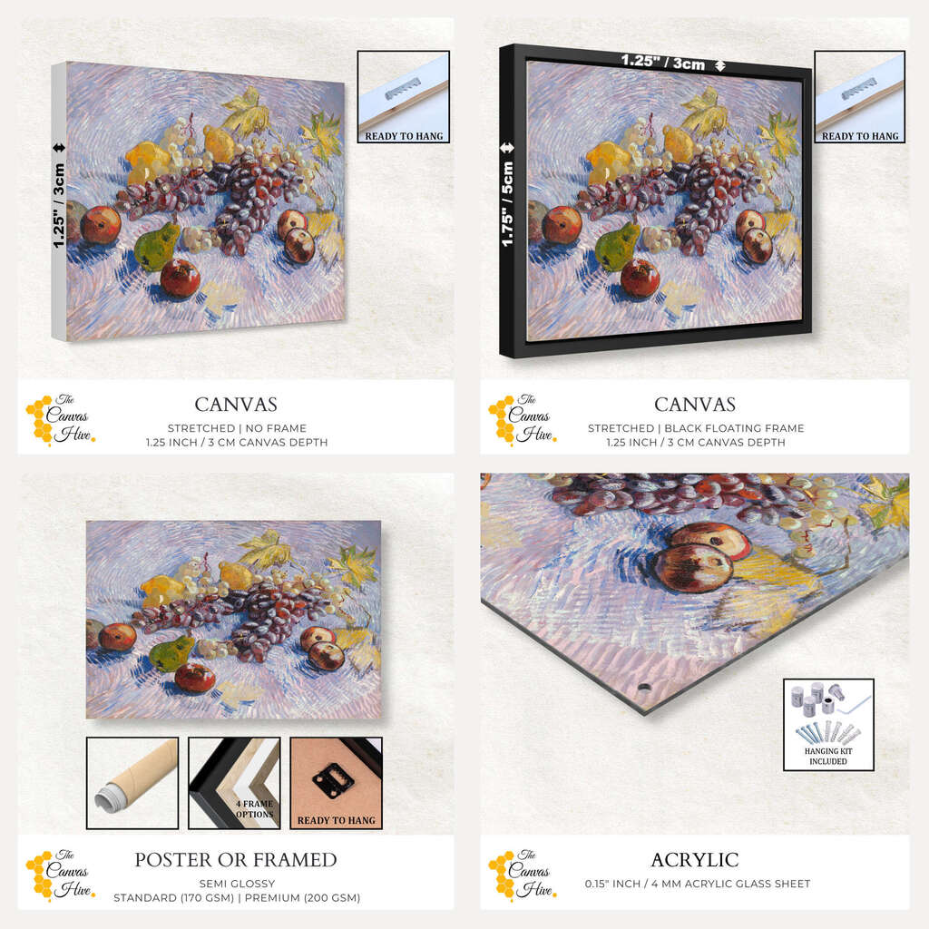 Grapes | Vincent Van Gogh Wall Art Prints - The Canvas Hive