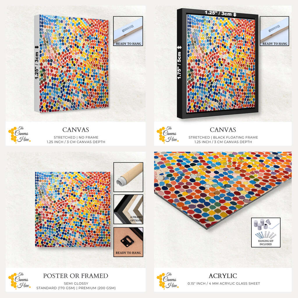 Harmonious Disorder | Abstract Wall Art Prints - The Canvas Hive