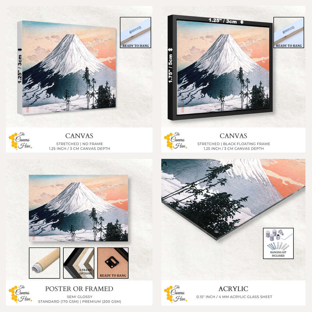 Katsuyama Neighborhood by Hiroaki Takahashi | Famous Paintings Wall Art Prints - The Canvas Hive