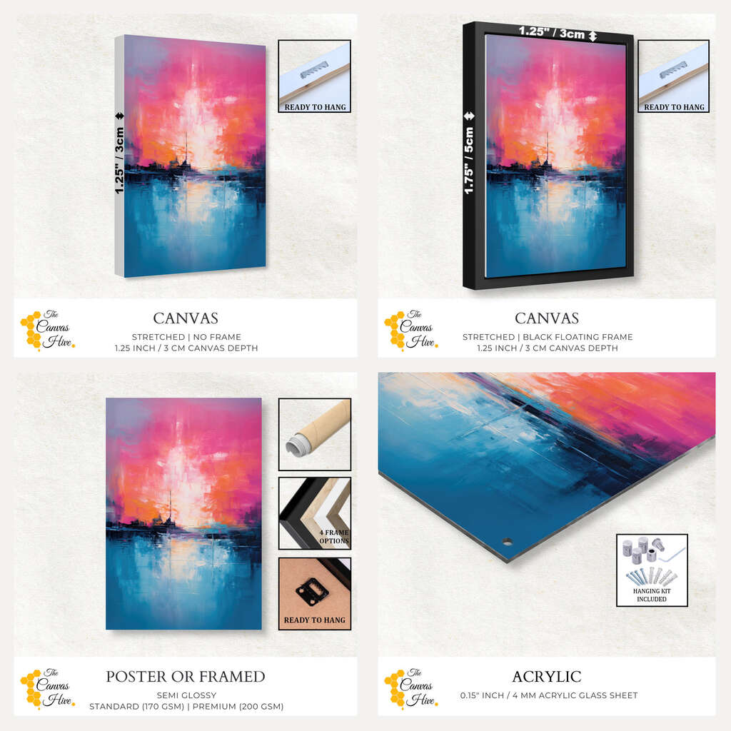 Maritime Dreamscape | Abstract Wall Art Prints - The Canvas Hive