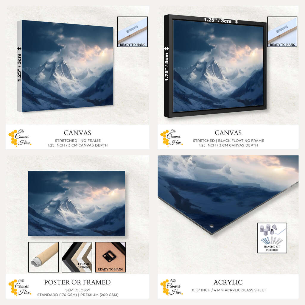Mountain Majesty | Nature Wall Art Prints - The Canvas Hive