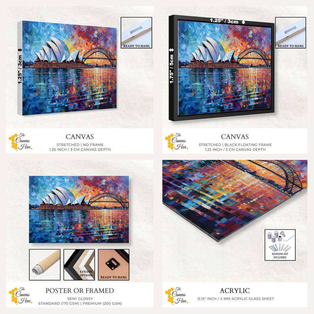 Sydney Opera House | Destinations Wall Art Prints - The Canvas Hive