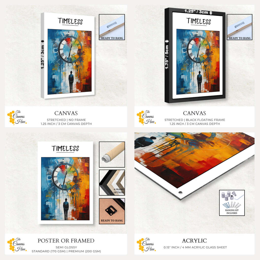 Timeless Shadows | Abstract Wall Art Prints - The Canvas Hive