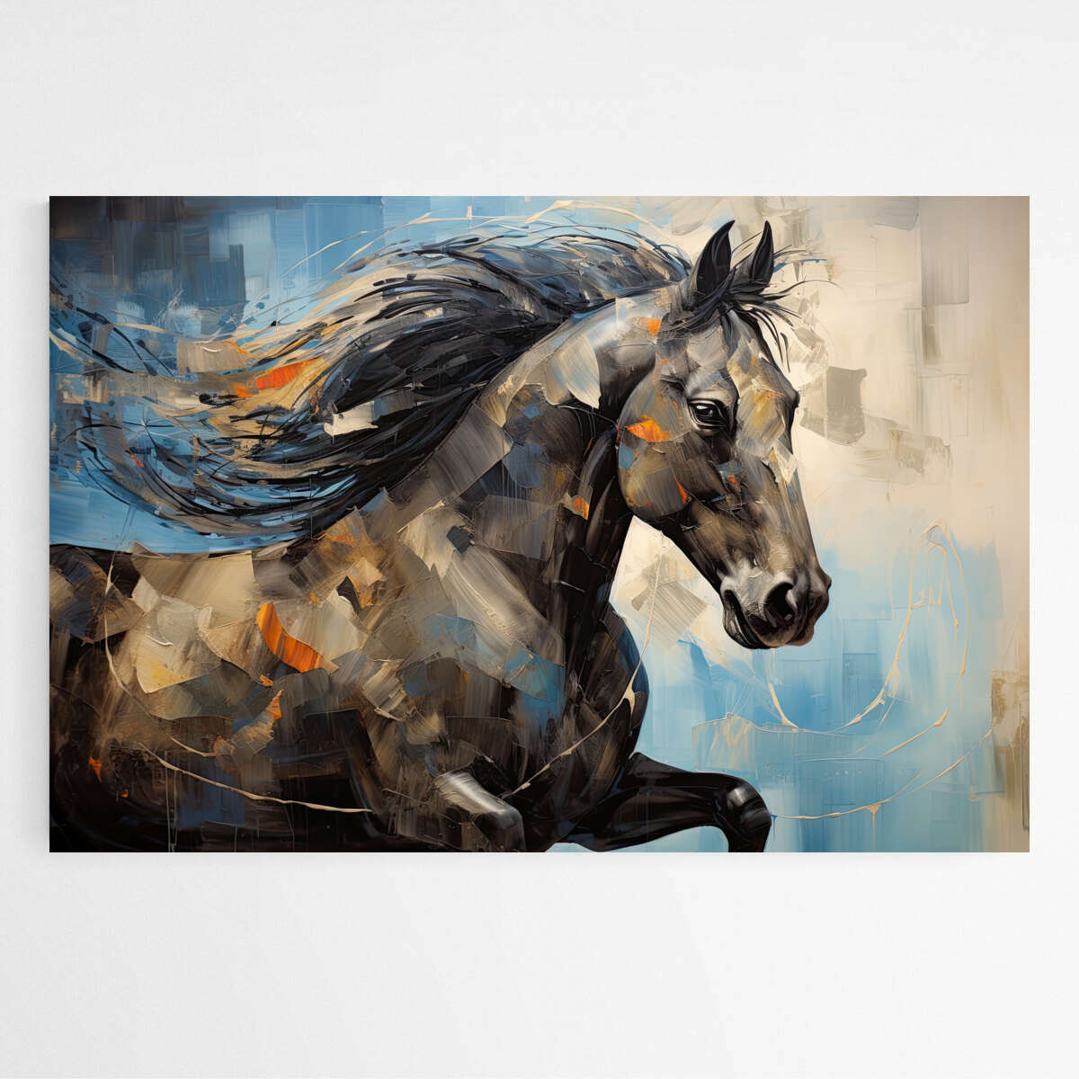 Animals　Canvas　in　The　Equestrian　Art　–　Wall　Horse　Prints　Motion　Hive