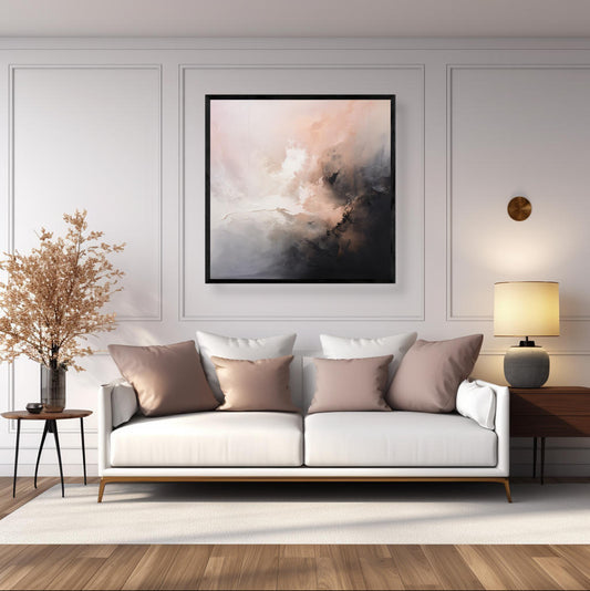 Harmony in Contrast | Abstract Wall Art Prints - The Canvas Hive
