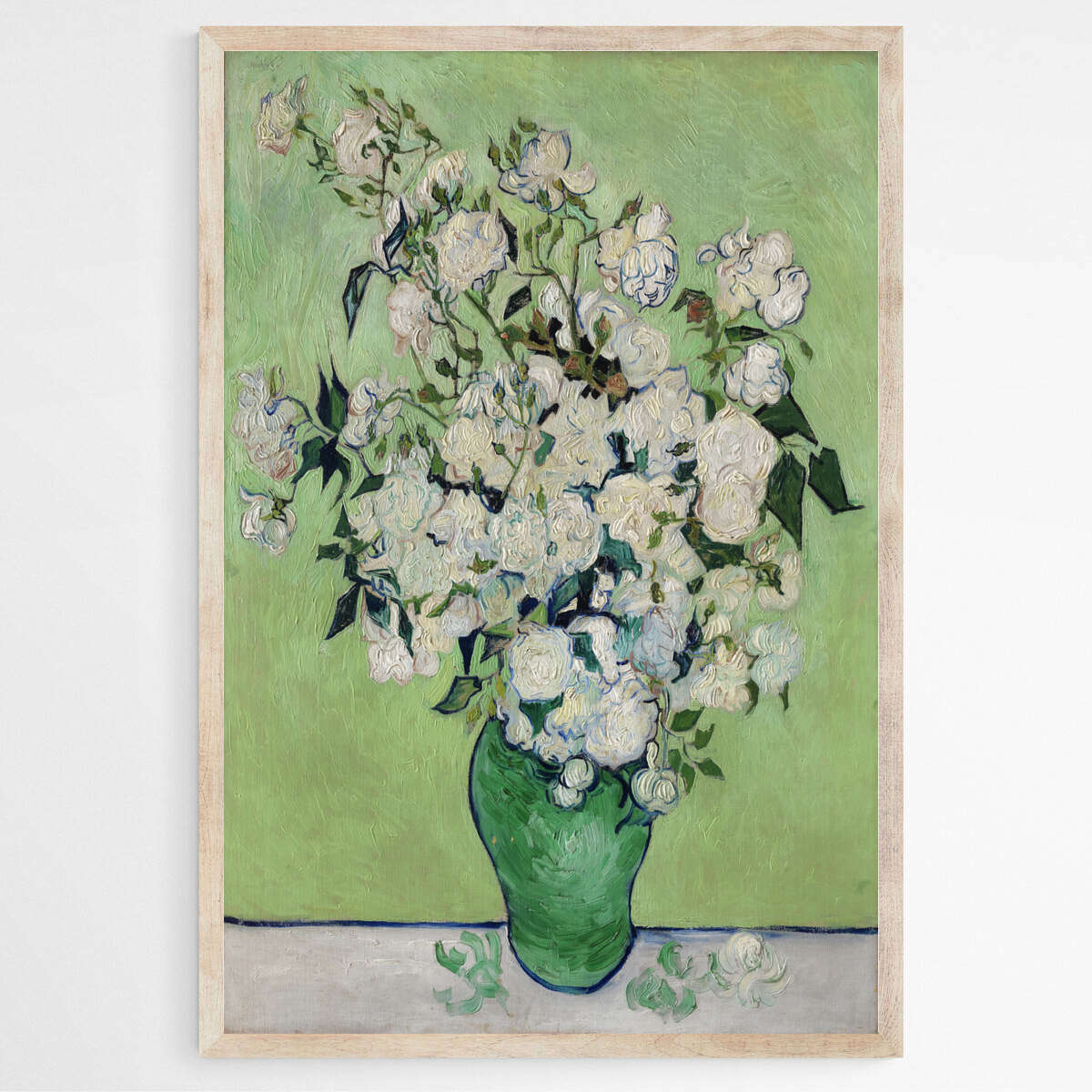 Roses Portrait by Vincent Van Gogh | Vincent Van Gogh Wall Art Prints ...