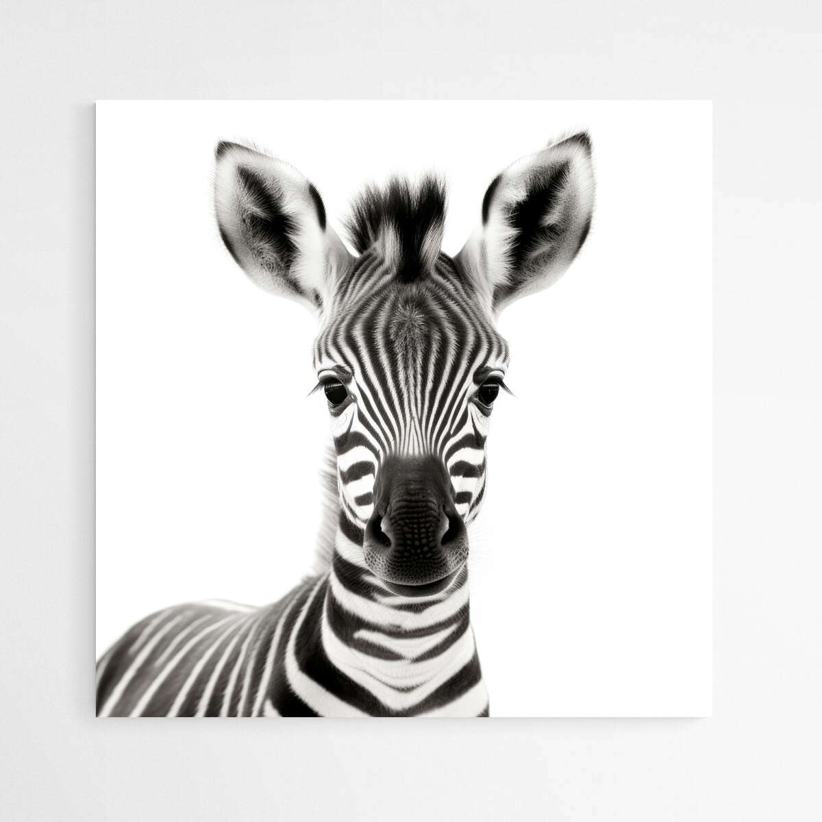 Safari Baby Animal Zebra Black White